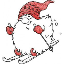 Stickdatei - Winter Gnom 9